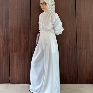 Highwaist Pants with Scraft – CL01