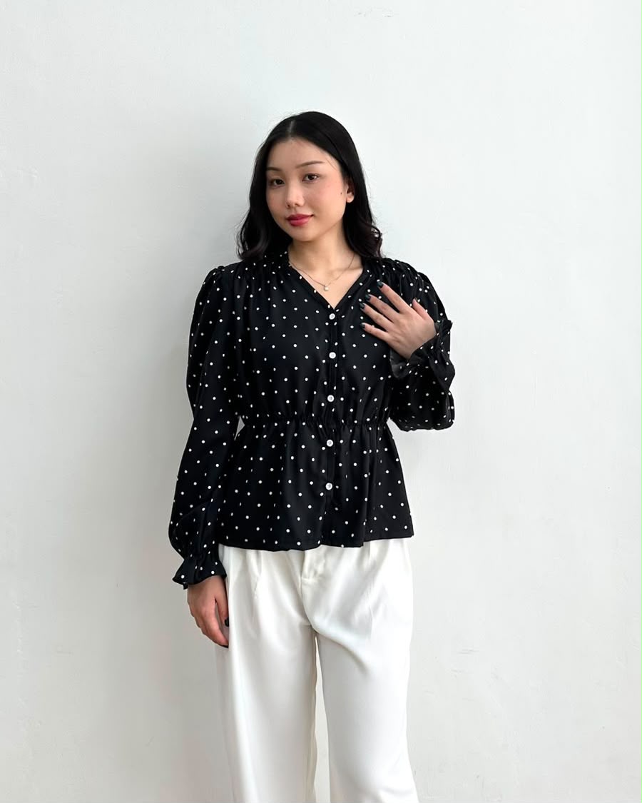 Top Polkadot B&W - AT37 - Image 3