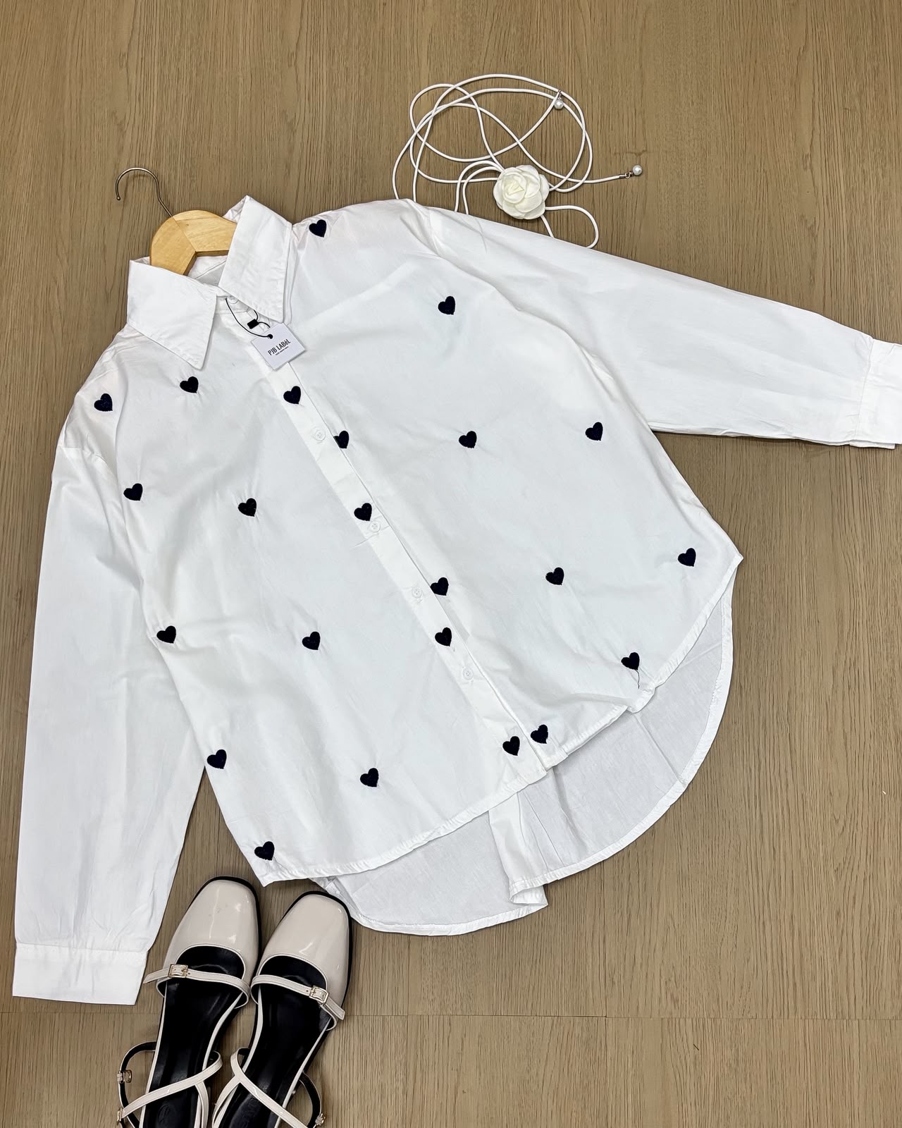 Long-sleeved shirt love - AT38 - Image 6